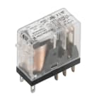WEIDMULLER - Minirelè industriale 24V DC LED verde 2 Contatto di scambio (AgSnO) 250V AC 5A Tasto di prova DRI424024L disponibile: No.