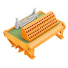 WEIDMULLER - Modulo d'interfaccia con morsetto, connettore, Connettore a norma IEC60603-13 / DIN41651, 40 poli, LM2NZF 5.08mm, Molla autobloccante