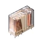 WEIDMULLER - Minirelè industriale 24V DC No 2 Contatto di scambio (AgNi) 250V AC 6A Tasto di prova disponibile RCH S21024.