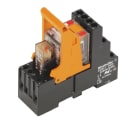 WEIDMULLER - Modulo a relè 24VAC LED rosso 2 Contatto di scambio 240VAC 12A Collegamento a vite Tasto di prova disponibile RCMKIT-I 24VAC 2CO LD.