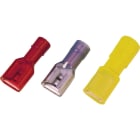 WEIDMULLER - Capocorda (presa piatta), Isolamento: Completamente isolato, Sezione di collegamento cavo, max.: 2.5 mm², blu