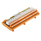 WEIDMULLER - Modulo interfaccia con relè RCL LMNZF 5.08mm, molla autobloccante, connettore norma IEC60603-13/DIN41651 maschio 20 poli, 24V DC, RSM-16 2CO Z.