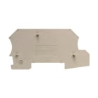 WEIDMULLER - Piastra terminale per morsetti, beige, Posizione verticale: 62.75 mm, Larghezza: 1.5 mm, V-2, poliammide 66, bloccabile: Sì