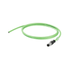 WEIDMULLER - Cavo PROFINET preconfezionato, Codificato D M12 pin diritto IP67 aperto, Numero di poli: 4, Lunghezza: 25 m IE-C5DD4UG0250MCSXXX-X.