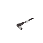 WEIDMULLER - Cavo Ethernet per installazioni ferroviarie, codificato D M12 con pin angolato IP67, aperto, 4 poli, lunghezza 5m IE-C5DB4RE0050MCAXXX-X.