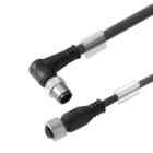 WEIDMULLER - Cavi sensore-attuatore preconfezionati, Linea di collegamento M12/M12, 4 poli, 10m, maschio angolato - femmina, SAIL-M12WM12G-4-10U.