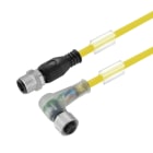 WEIDMULLER - Cavi sensore-attuatore preconfezionati, Linea di collegamento M12 / M12, 4 poli, Lunghezza cavo 1.5 m, maschio diritto - femmina - SAIL-M12GM12W-4-3LW1.5UGE.
