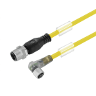 WEIDMULLER - Cavi sensore-attuatore preconfezionati, Linea di collegamento M12/M8, 4 poli, Lunghezza cavo 1.5m, maschio diritto-femmina, SAIL-M12GM8W-4L1.5UGE.