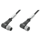 WEIDMULLER - Cavi sensore-attuatore preconfezionati, Linea di collegamento M12/M12, 3 poli, 10m, maschio angolato - femmina SAIP-M12WM12W-3-10U.