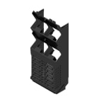 WEIDMULLER - Elemento laterale (custodia modulare), Larghezza: 45, IP20 installato, Plastica, nero CH20M45 S 2PSC/2PSC BK 2010.
