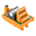 WEIDMULLER - Modulo d'interfaccia con relè, RSS, LL3R 5.08 mm, Collegamento a vite, Connettore a norma IEC60603-13 / DIN41651, maschio 20 poli, 24 V DC, RSM-8 PLC C SW 1CO S.