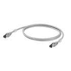 WEIDMULLER - Cavo patch Ethernet RJ45 IP20, Numero di poli: 8, Lunghezza: 0.4m IE-C6FP8LD0004M40M40-D.
