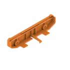 WEIDMULLER - Piastra terminale (custodia sagomata), Larghezza: 27.2, IP20 installato, PA 66, arancione AP100 OR1665.