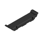 WEIDMULLER - Elemento frontale (custodia modulare), Larghezza: 22.5, IP20 installato, Plastica, nero CH20M22 FC BK 2010.