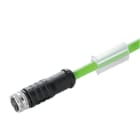 WEIDMULLER - Cavo EtherCat preconfezionato, un'estremità senza connettore, numero di poli: 4, 5 m SAIL-M8BG-4S5.0UIE.