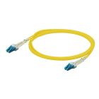 WEIDMULLER - Cavo dati in fibra ottica ZIPCORD LC-Duplex IP20 LSZH 9 µm 3 m IE-FSMZ2LY0003MLD0LD0-X.