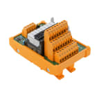 WEIDMULLER - Modulo d'interfaccia con relè, RSS, LL3R 5.08 mm, Collegamento a vite, Connettore a norma IEC60603-13 / DIN41651, Connettore maschio 20 po RSMS-8H 24V+ 1CO S.