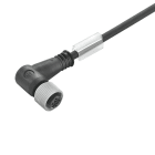 WEIDMULLER - Cavi sensore-attuatore preconfezionati, estremità senza connettore, M12, 3 poli, lunghezza cavo 10m, connettore femmina SAIP-M12BW-3-10V.