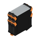 WEIDMULLER - Custodia DIN modulare, Larghezza 45, IP20, Plastica nera, CH20M45 SET 22/22 BK/OR.