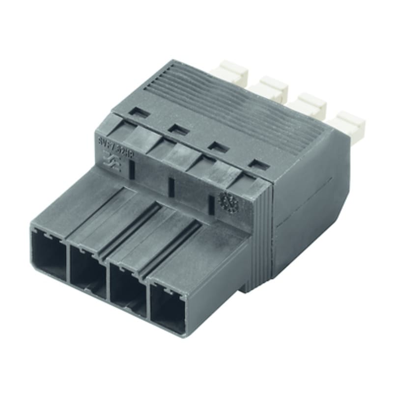 WEIDMULLER - SVFL 7.62HP/04/180G SN BK BX.