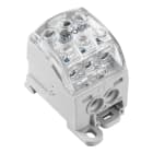 WEIDMULLER - Morsetto ripartitore di potenziale, collegamento a vite, grigio chiaro, 215 A, 1000 V, numero di piani: 1, piastra di montaggio TS 35, V-0, Wemid WPD 106 1X70/2X25+3X16 GY.