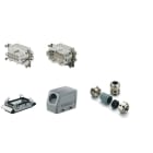 WEIDMULLER - Connettore a innesto rettangolare (Set), 16 A, Numero di poli: 10, Collegamento a vite, Serie: HE HDC-KIT-HE 10.110.