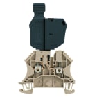 WEIDMULLER - Morsetto componibile portafusibile WTR 2.5/SI, collegamento a vite, beige scuro, 2.5 mm², 6.3 A, 400 V, 2 collegamenti, 1 piano, TS 35, V-0.