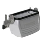 WEIDMULLER - Custodia con connettori a innesto industriali, base di prolunga, gancio longitudinale in basso, grandezza 6, IP65 in condizione innestata HDC 16B KLU 1M25G.