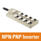 WEIDMULLER - Ripartitore passivo sensore-attuatore (SAI-8-F) con cavo fisso, 8 prese di contatto, 5 poli, M12, 5m, NPN-PNP.