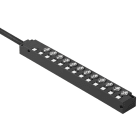 WEIDMULLER - Ripartitore passivo sensore-attuatore (con cavo), Modulo completo, Versione con cavo fisso, SAI-12-F 3P M8 L 5M.