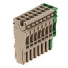 WEIDMULLER - ZP 2.5/1AN/8 GN/BE