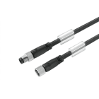 WEIDMULLER - Cavi sensore-attuatore preconfezionati, Linea di collegamento M8 / M8, 4 poli, Lunghezza cavo 4.5 m, maschio diritto - femmina - SAIL-M8GM8G-4-4.5U.
