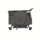 WEIDMULLER - Morsetto componibile portafusibile nero 4 mm² 6.3 A 70 V TS 35 V-0 Wemid G 2 collegamenti 1 piano WSI 4/LD 30-70V AC/DC.