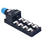 WEIDMULLER - Ripartitore passivo sensore-attuatore (senza cavo), Modulo completo, Versione con calotta Ex, 8 prese di contatto, 2 poli, M12 - SAI-08D-VPPS-2A-M12O-NAM-EX.