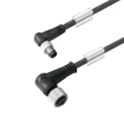 WEIDMULLER - Cavi sensore-attuatore preconfezionati, Linea di collegamento M8/M12, 4 poli, 1.5 m, maschio diritto-femmina, SAIL-M8WM12W-4-1.5V.