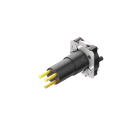 WEIDMULLER - Inserto di contatto maschio M8 a saldare, 3 poli, codifica M8 = nessuno SAID-M8S-3S-SMT.