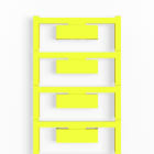 WEIDMULLER - Siglatura morsetti giallo, caratteri stampati neutro orizzontale e verticale, larghezza 11.9 mm, posizione verticale 36.2 mm WAD 12 MC NE GE.