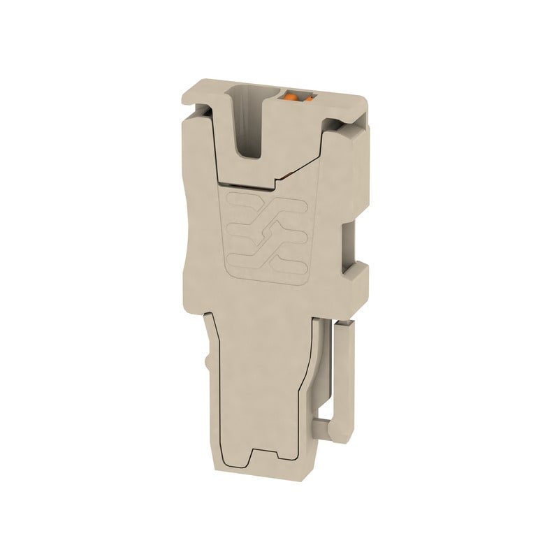 WEIDMULLER - Connettore PUSH IN Beige scuro 1.5 mm² 17.5 A 500 V Numero di collegamenti: 1 V-0 Wemid Numero di poli: 1 Larghezza: 3.5 mm Posi APG 1.5/1.