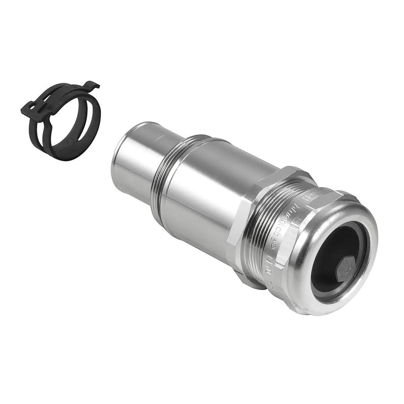 WEIDMULLER - Pressacavo M40 in ottone nichelato, diametro 20-32 mm, codice VGM40L-MS68EMC.