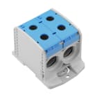 WEIDMULLER - Morsetto ripartitore di potenziale blu, collegamento a vite, 300 mm², 520 A, 1000 V, 1 piano, V-0, Wemid, WPD 233 2X300/2X300 BL.