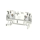 WEIDMULLER - Morsettiera passante PUSH IN bianco 1.5 mm² 17.5 A 500 V Numero di collegamenti: 2 Numero di piani: 1 TS 35 V-0 Wemid 130 °C A2C 1.5 WT.