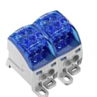 WEIDMULLER - Morsetto ripartitore di potenziale, Collegamento a vite, blu, 25 mm², 164 A, 1000 V, Numero di collegamenti: 12, Numero di piani: 1