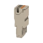 WEIDMULLER - Connettore PUSH IN Beige scuro 4 mm² 32 A 800 V V-0 Wemid Larghezza 18.3 mm Posizione verticale 19 mm APG 4/3.