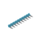 WEIDMULLER - Collegamento trasversale (Relè) blu 17.5 A tagliabile a misura, 10 poli, Passo 6.40 mm TCC 6.4/10 BL.