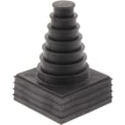 WEIDMULLER - Passacavo fessurato 7 mm 24 mm -40 °C 120 °C TPE Nero assoluto CABTITE CSE 7-24 LRG BK.