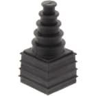 WEIDMULLER - Passacavo fessurato 2 mm - 11 mm, resistente da -40 °C a 120 °C, in TPE nero assoluto, modello CABTITE CSE 2-11 SML BK.
