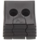 WEIDMULLER - Passacavo fessurato 5-6 mm, resistente da -40 °C a 120 °C, in TPE nero assoluto, modello CABTITE SE 2/5-6 SML BK.