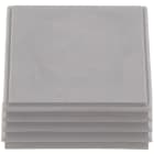 WEIDMULLER - Passacavo fessurato in TPE, resistente da -40 °C a 90 °C, colore grigio chiaro, modello CABTITE BSE LRG GY.