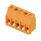 WEIDMULLER - Morsetto per circuito stampato 630V 32A Passo 10.00mm 6mm² 3 poli Collegamento a vite/saldare THT 90° Box LL 10.00/03/90 3.2SN OR BX
