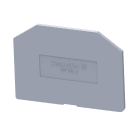WEIDMULLER - Piastre terminali grigie, posizione verticale 47 mm, larghezza 1.5 mm, V-0, poliammide SEP SRL 3.